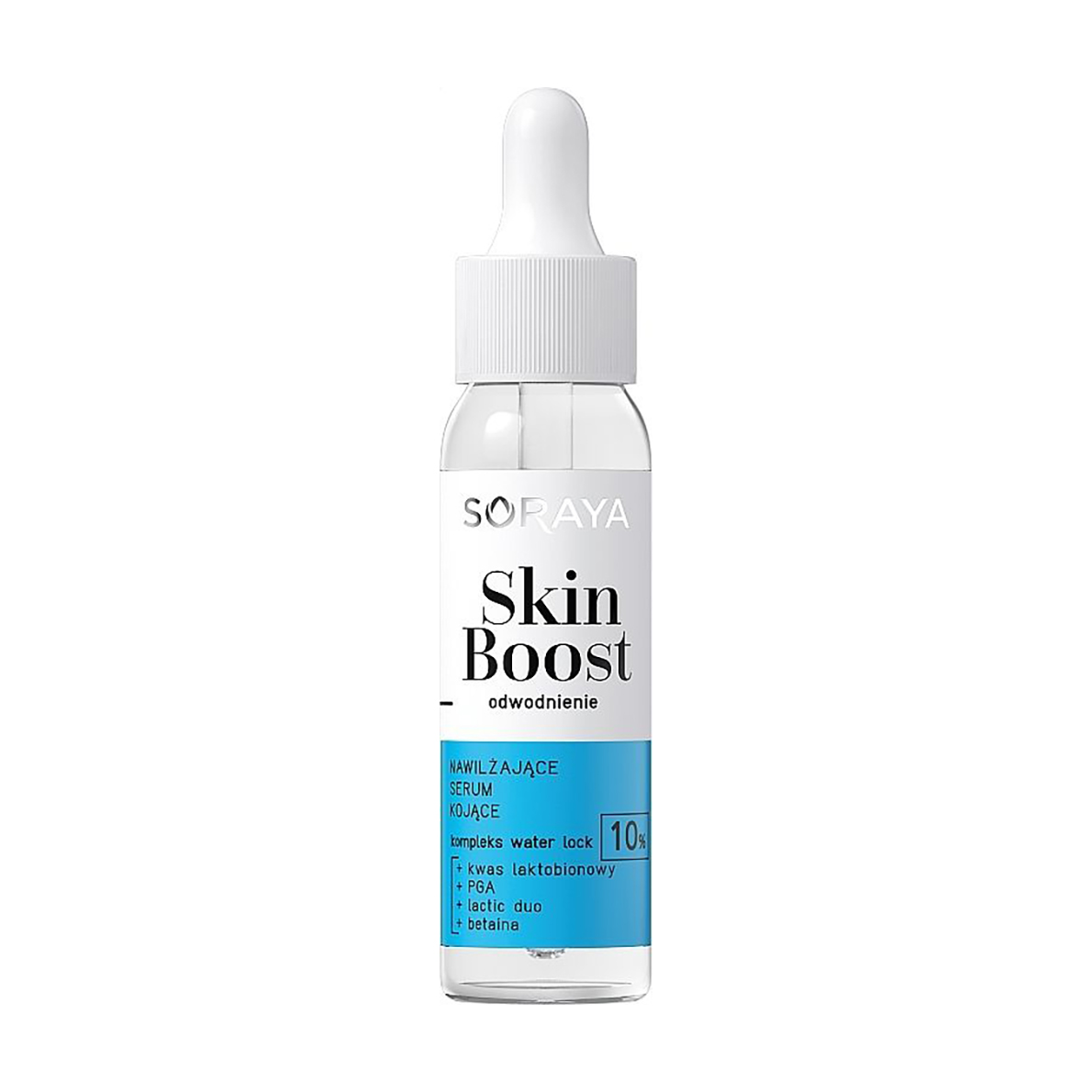 Зволожувальна заспокійлива сироватка для обличчя Soraya Skin Boost, 30 мл